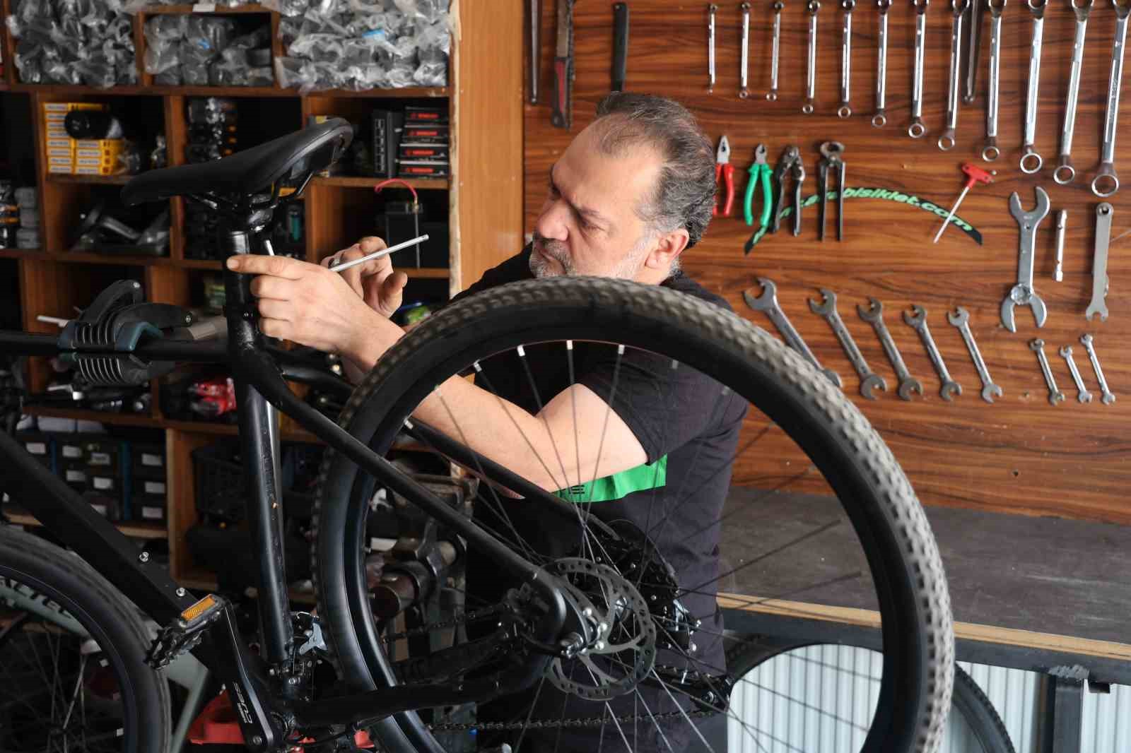 Ustası uyardı: Bakımı yapılmayan bisiklet kazalara sebep olabilir
