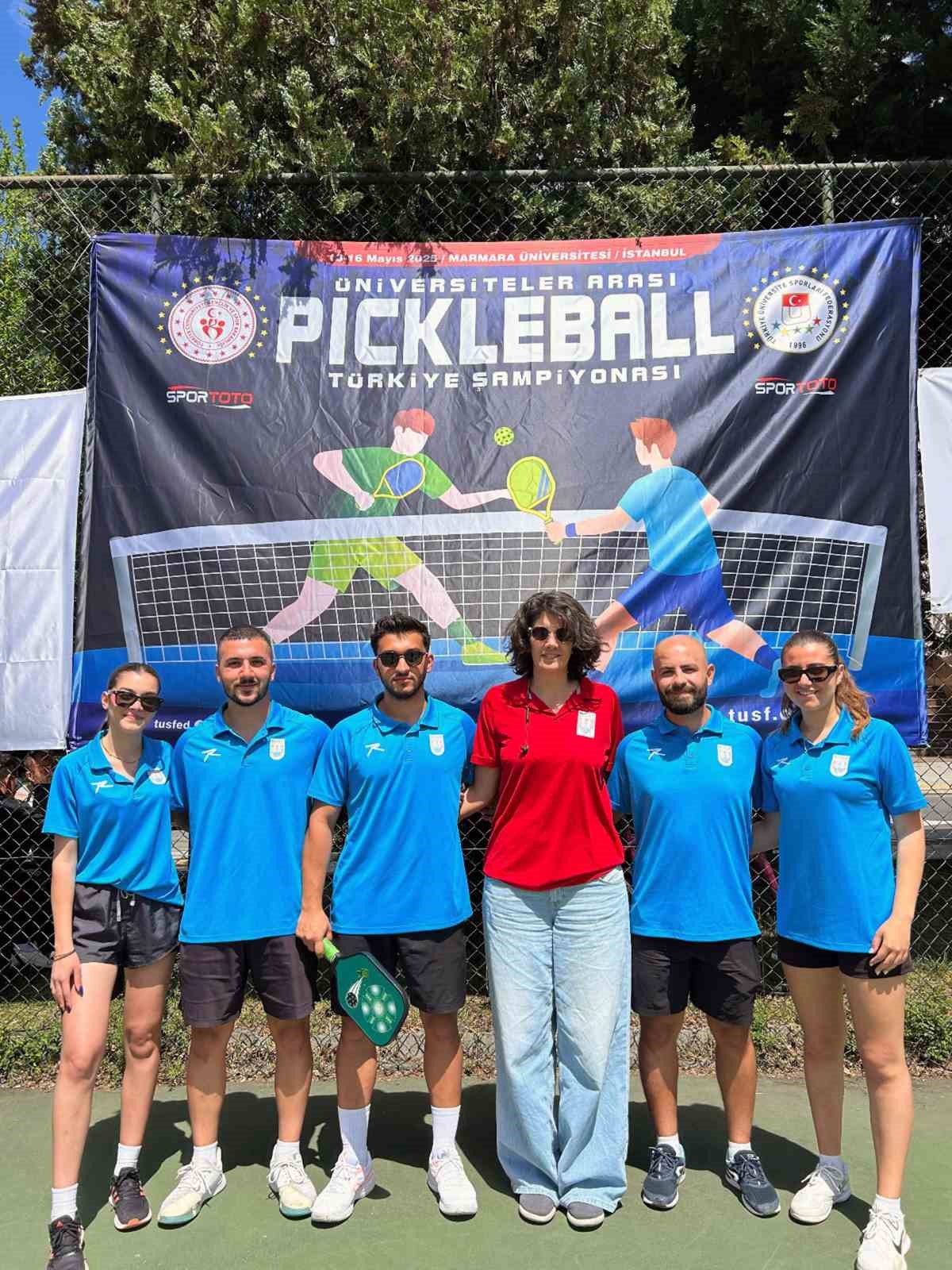 MSKÜ Pickleball takımından gururlandıran başarı
