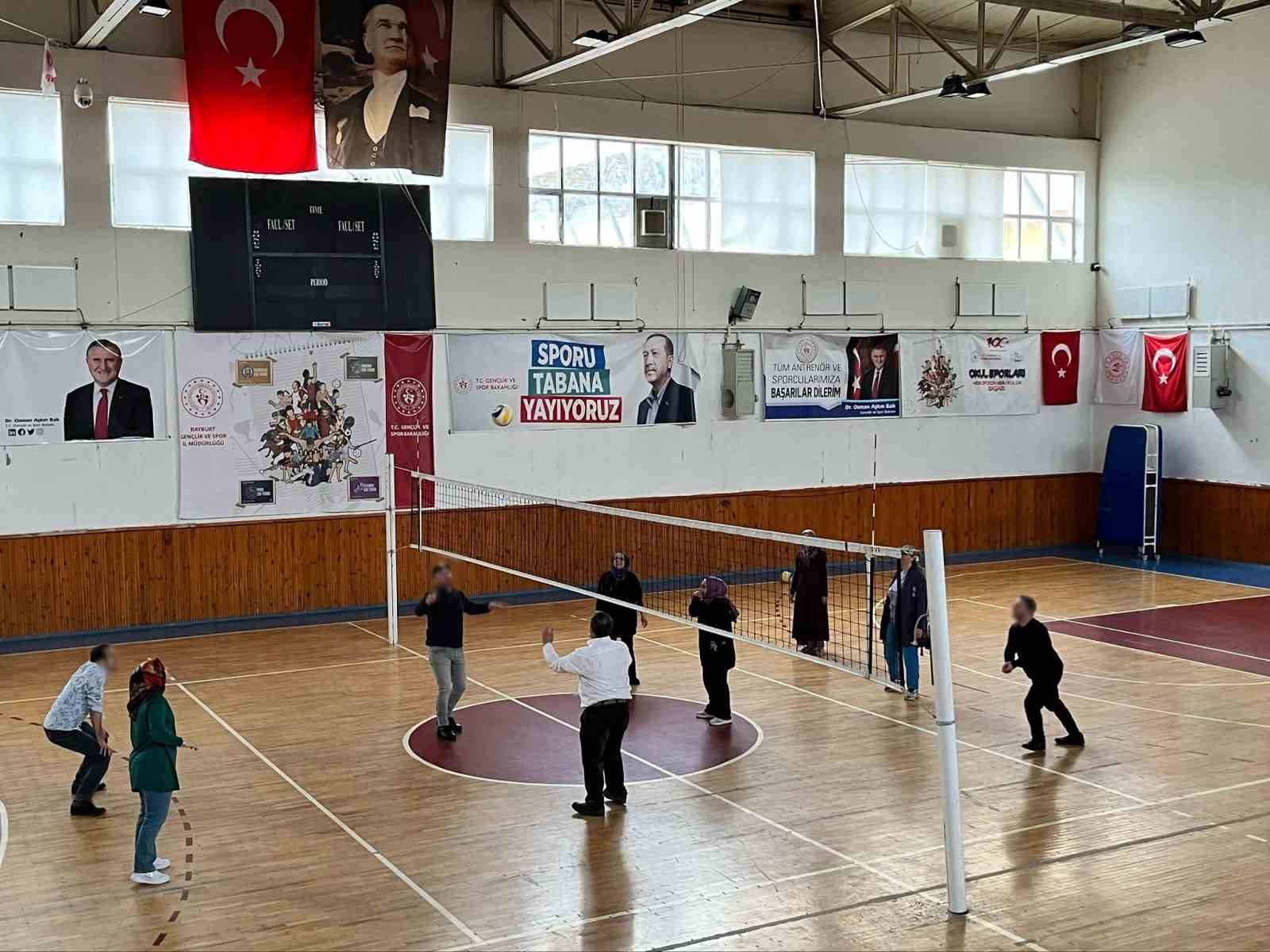 Bayburt’ta ’Engelliler Haftası’ dolayısıyla spor etkinliği düzenlendi