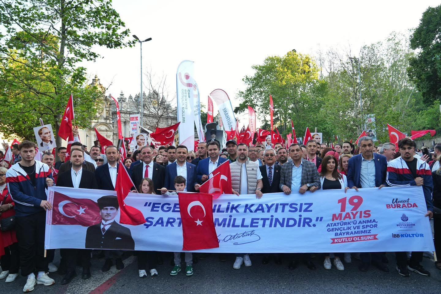 Beşiktaş Belediyesi 19 Mayıs’ı ‘Gençlik Festivali’yle kutladı