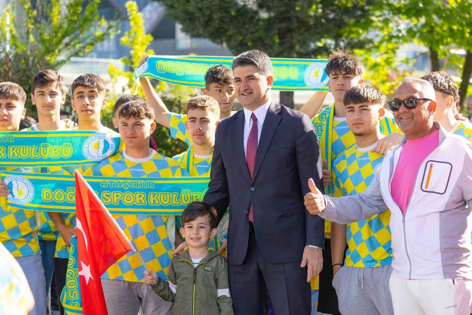 Ataşehir&rsquo;de 19 Mayıs coşkusu doruğa ulaştı
