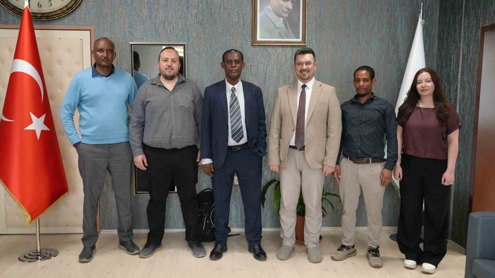 Etiyopya heyetinden KBÜ’ye akademik ziyaret