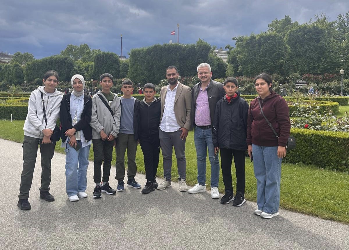 Çemişgezekli öğrenciler Viyana’yı gezdi
