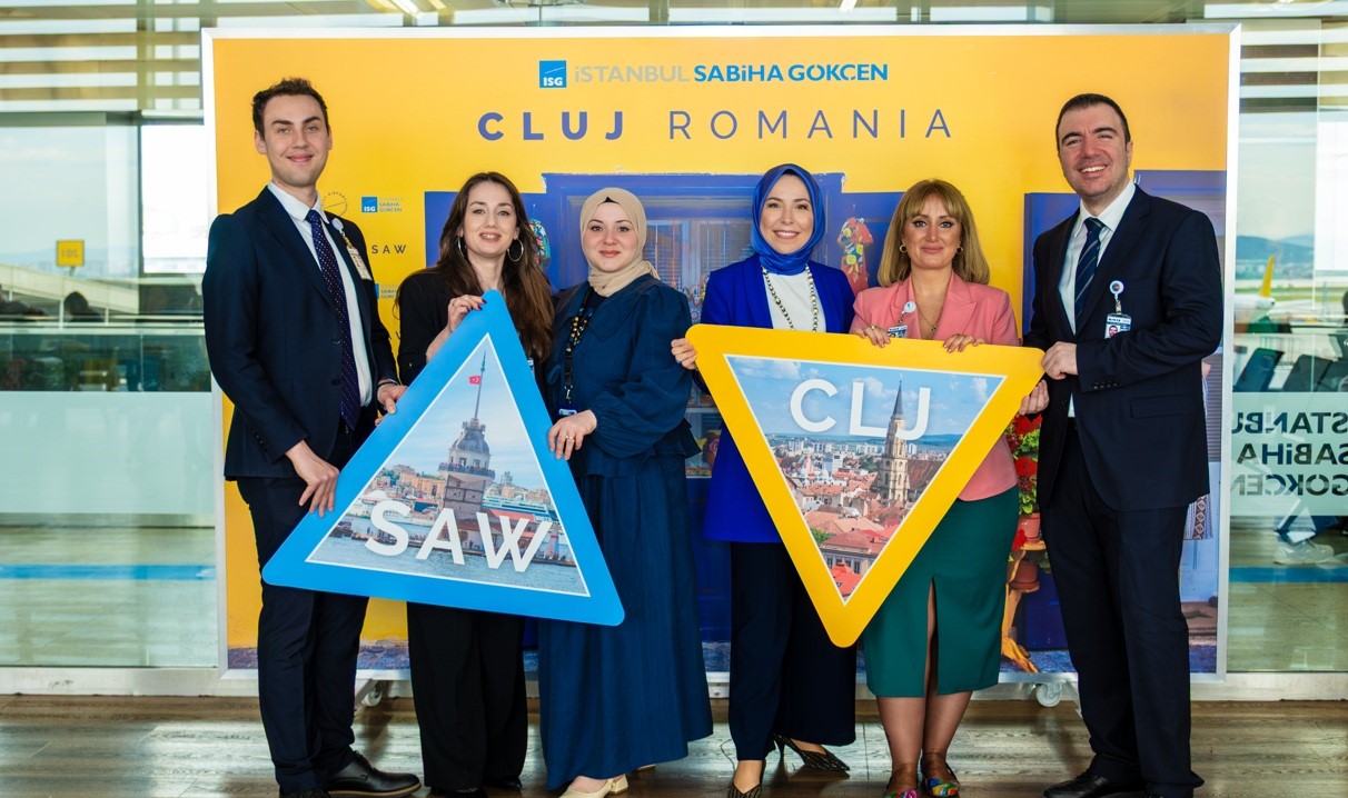 Sabiha Gökçen’den Orta Avrupa’nın giriş kapısı Cluj’a direkt uçuşlar başladı