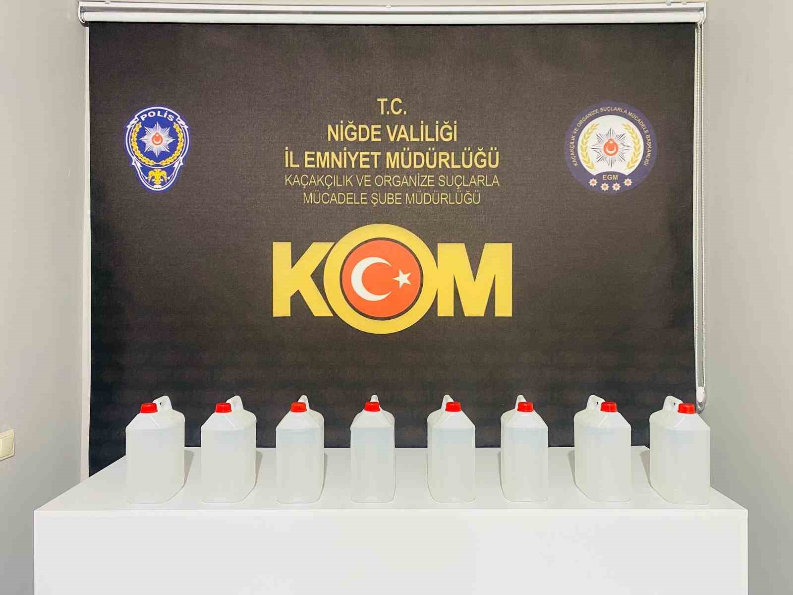 Niğde’de kaçakçılık operasyonu: 4 kişi gözaltına alındı