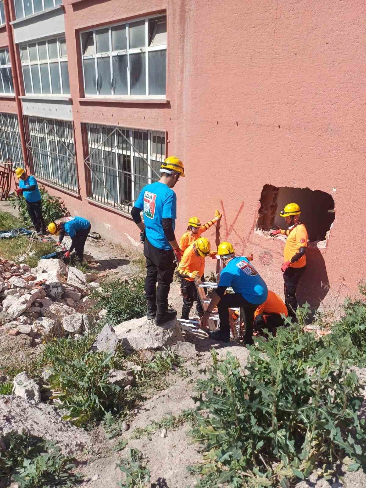 Balıkesir&rsquo;de TAMP Tatbikatına İDA SAR da katıldı
