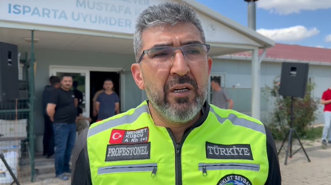 Motosiklet tutkunlarından bağımlılıkla m&uuml;cadeleye destek konvoyu
