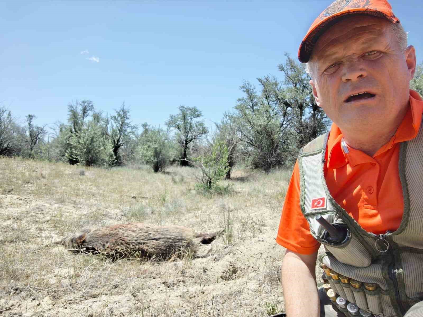Karapınar’da sürek avı düzenlendi