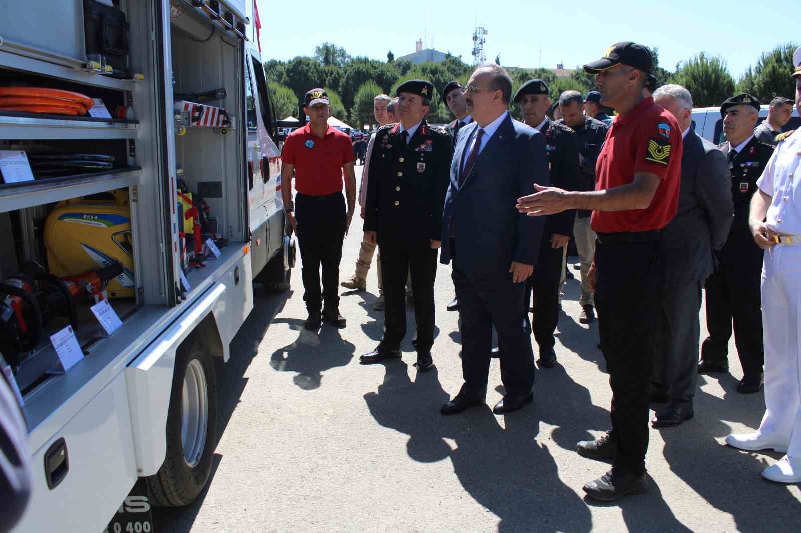 Aydın&rsquo;da jandarma filosuna 54 yeni ara&ccedil; katıldı
