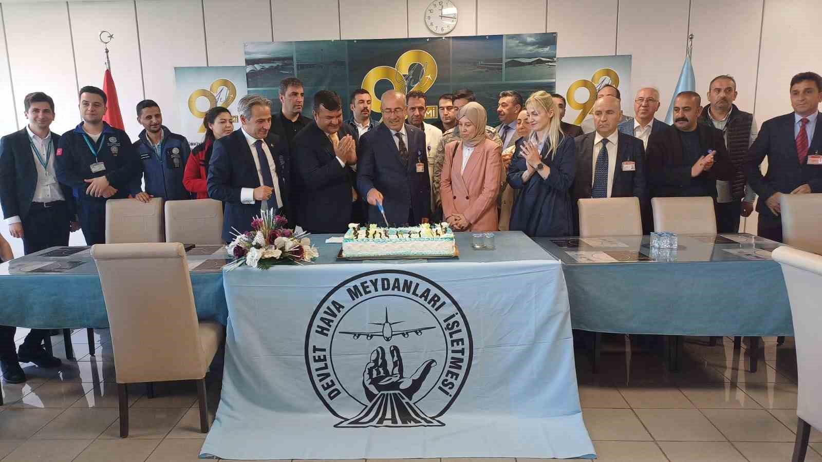 Erzurum DHMİ’de 92. Yıl coşkusu