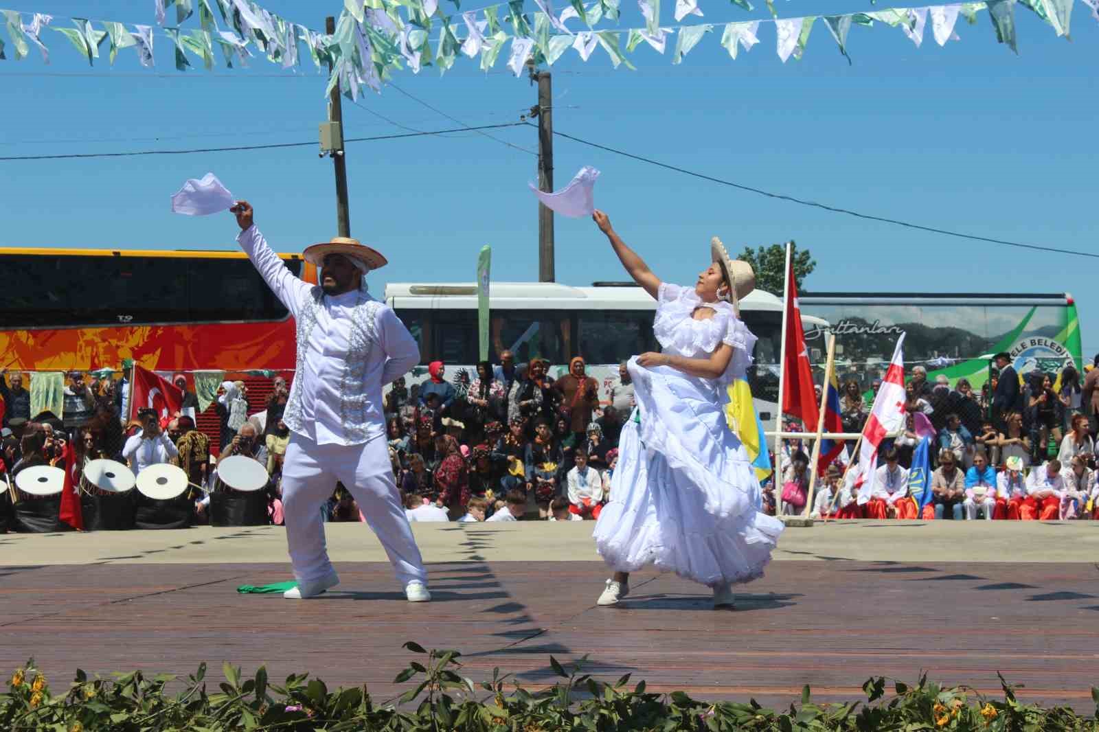 Uluslararası Giresun Aksu Festivali kapsamında Mayıs 7’si geleneği yaşatıldı 