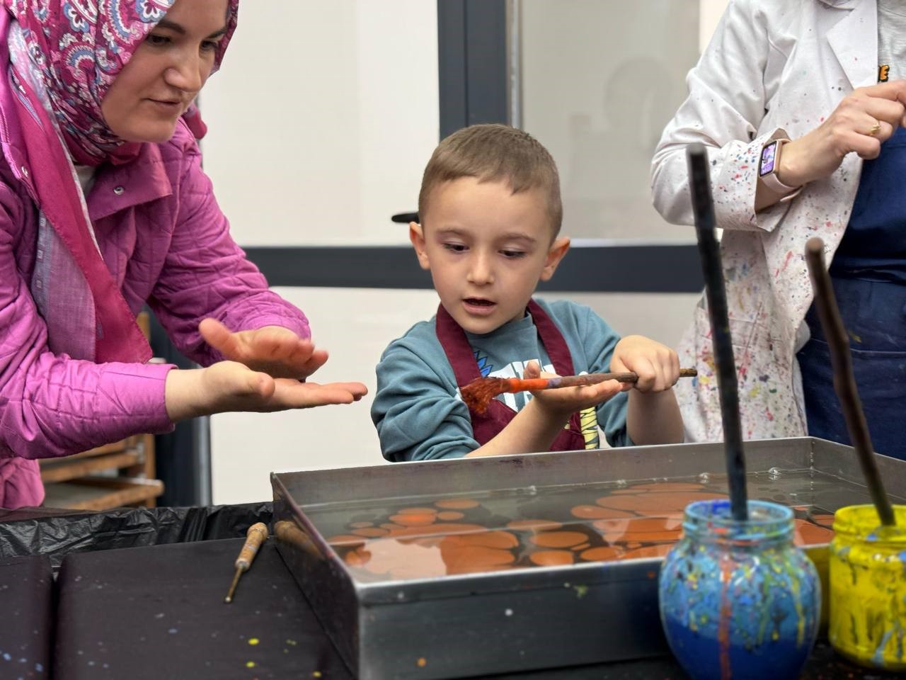 Karasu SGM’de çocuklar şenlikte gönüllerince eğlendi