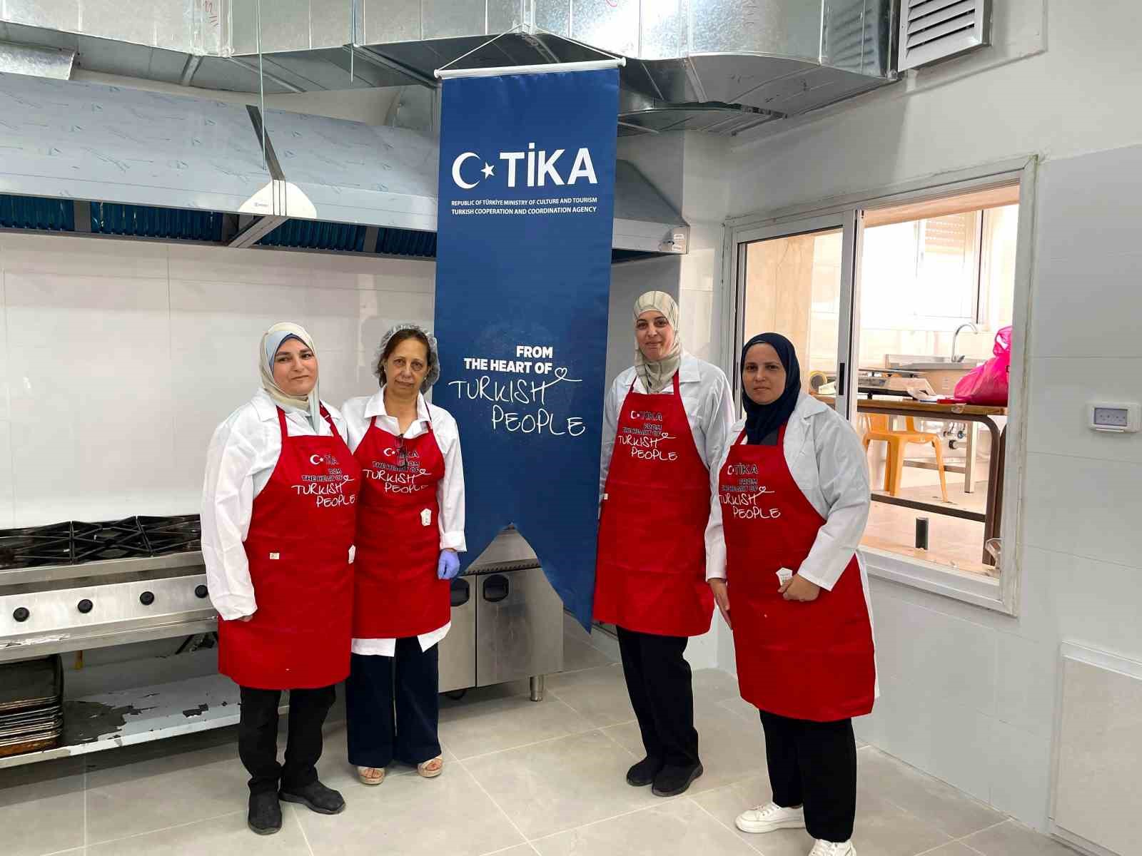 TİKA’dan Filistinli kadınlara destek: Beit Sahour’daki ‘Sağlıklı Mutfak’ yenilendi