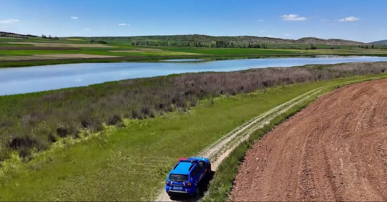 Jandarmadan Uyuz G&ouml;l&uuml;nde kuş devriyesi
