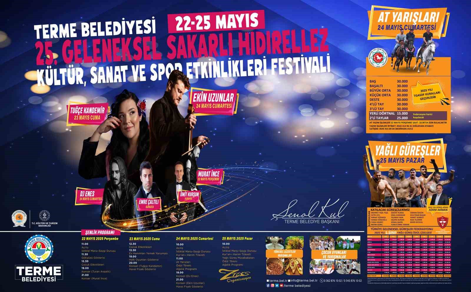 25. Geleneksel Sakarlı Hıdırellez Festivali başlıyor
