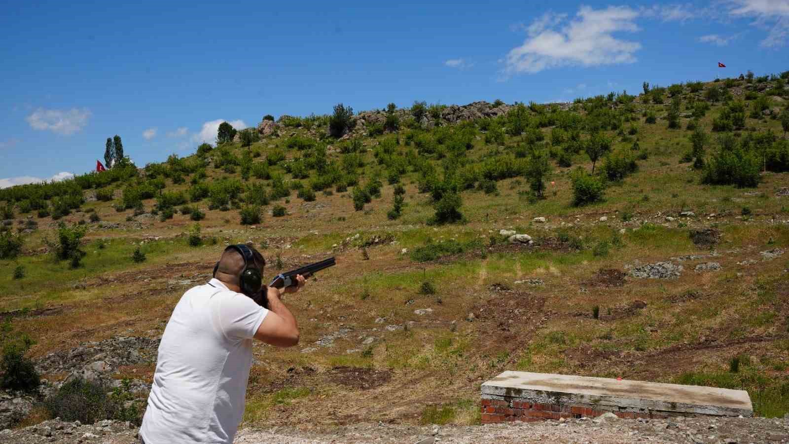 Sındırgı’da trap atışı yarışması yapıldı