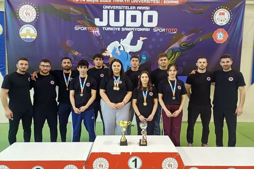 Kastamonu Üniversitesi Judo Takımı, Türkiye ikincisi oldu
