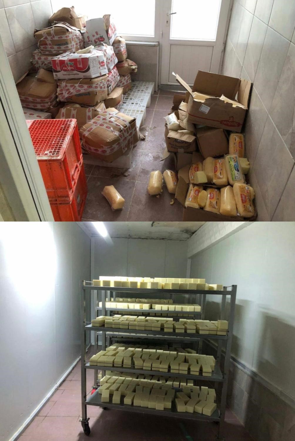 Sakarya’da 1,5 milyonluk sahte kaşar peyniri operasyonu