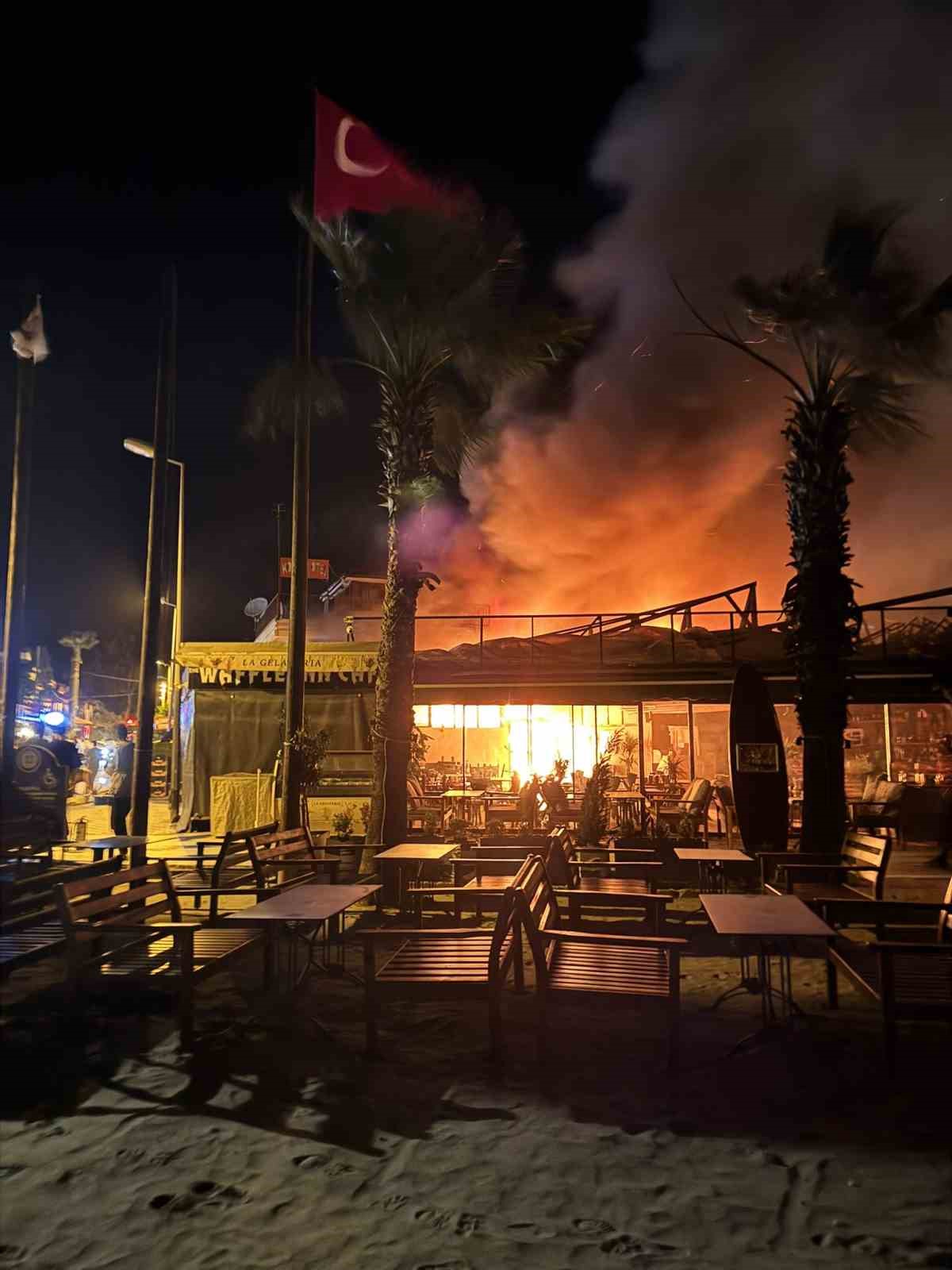 Muğla’daki işletmede yangın