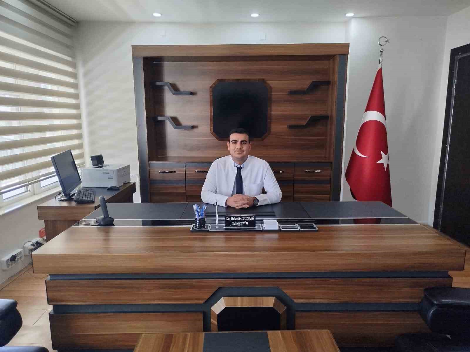 Sarıgöl Devlet Hastanesine yeni başhekim atandı