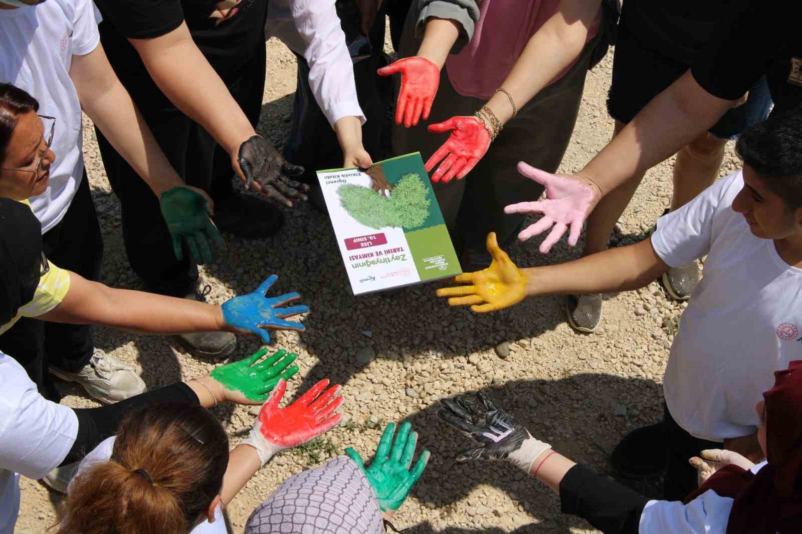 Özel öğrencilerden çevre etkinliği