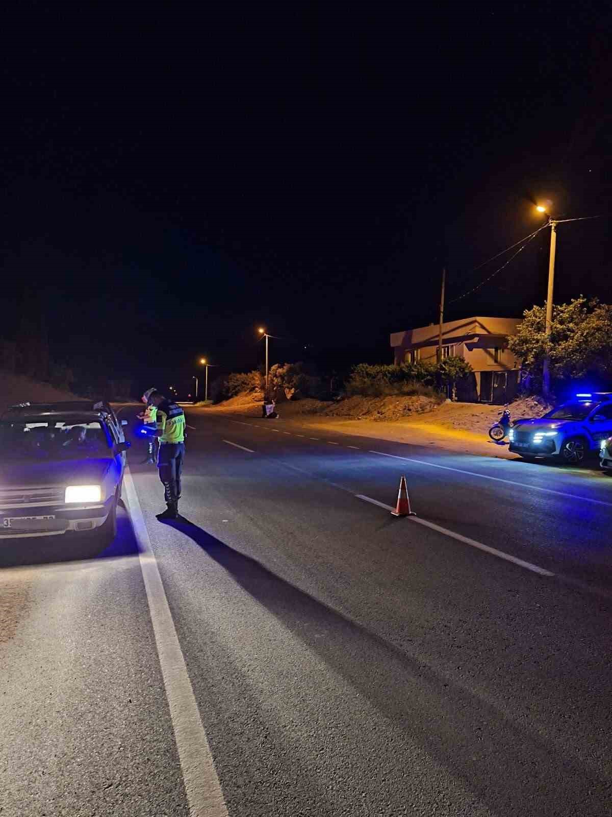 Köşk’teki uygulamada 61 araç kontrol edildi
