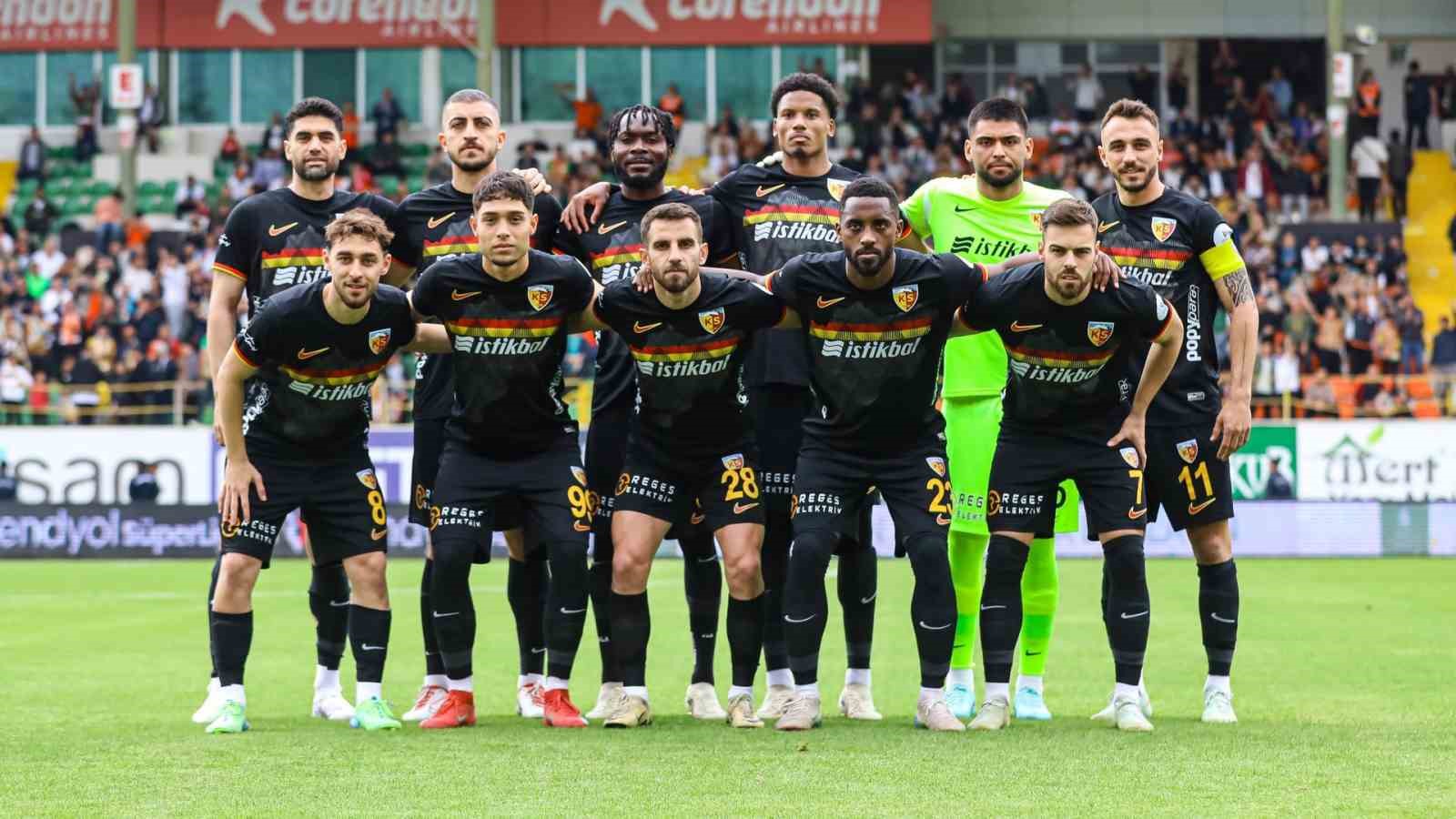 Kayserispor sezonun son iç saha maçına çıkacak