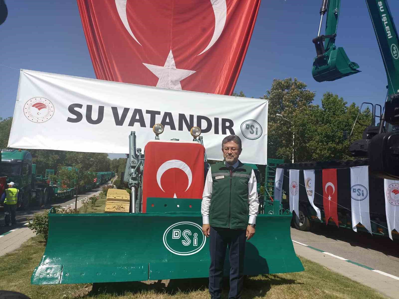 Bakan Yumaklı: "68 taşkın maksatlı depolama tesisiyle 20 milyon dekarlık alanda kontrol tesisleri oluşturulmuş durumda"
