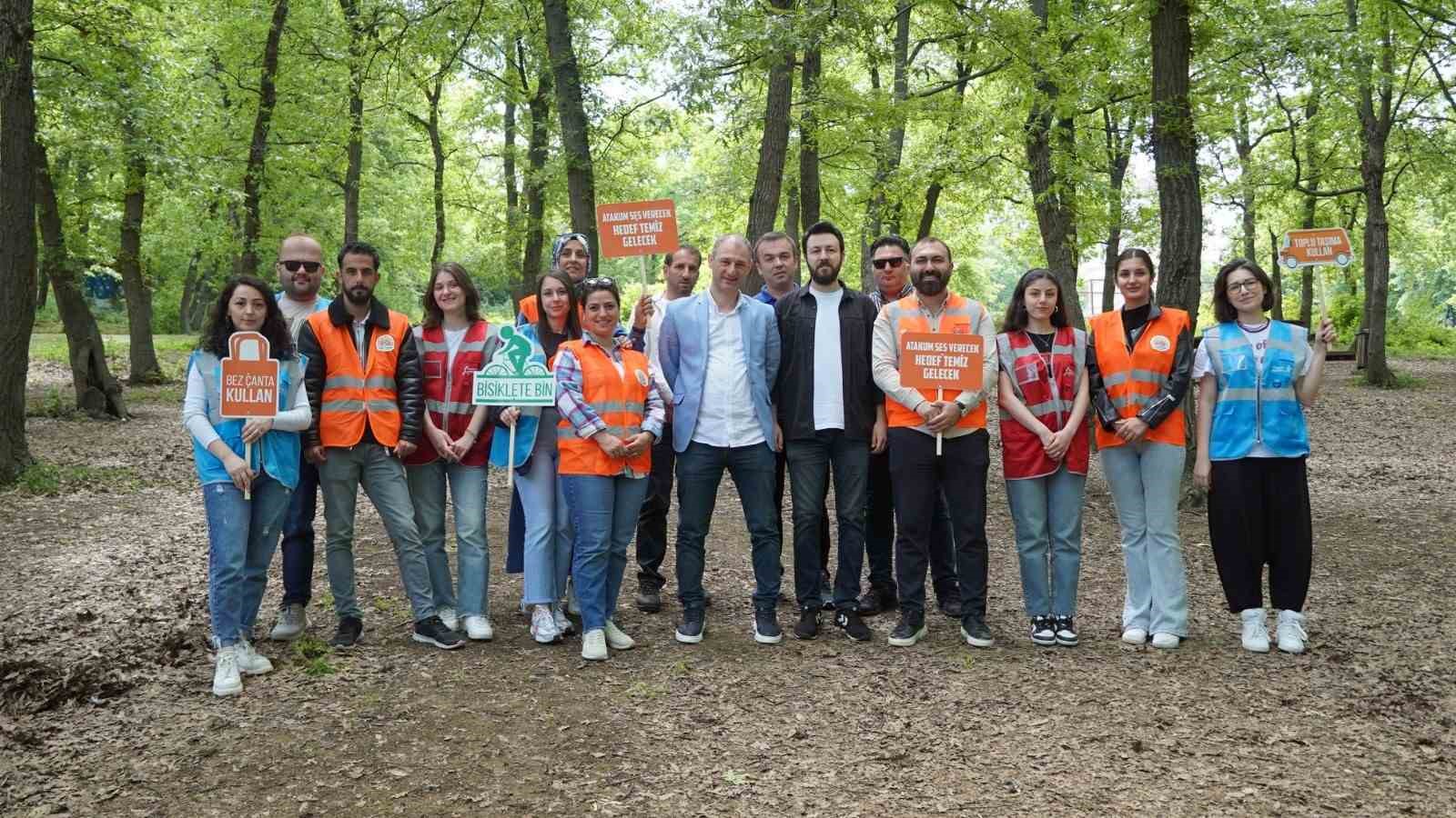 Atakum Kent Ormanı&rsquo;nda &ccedil;evre farkındalığı etkinliği
