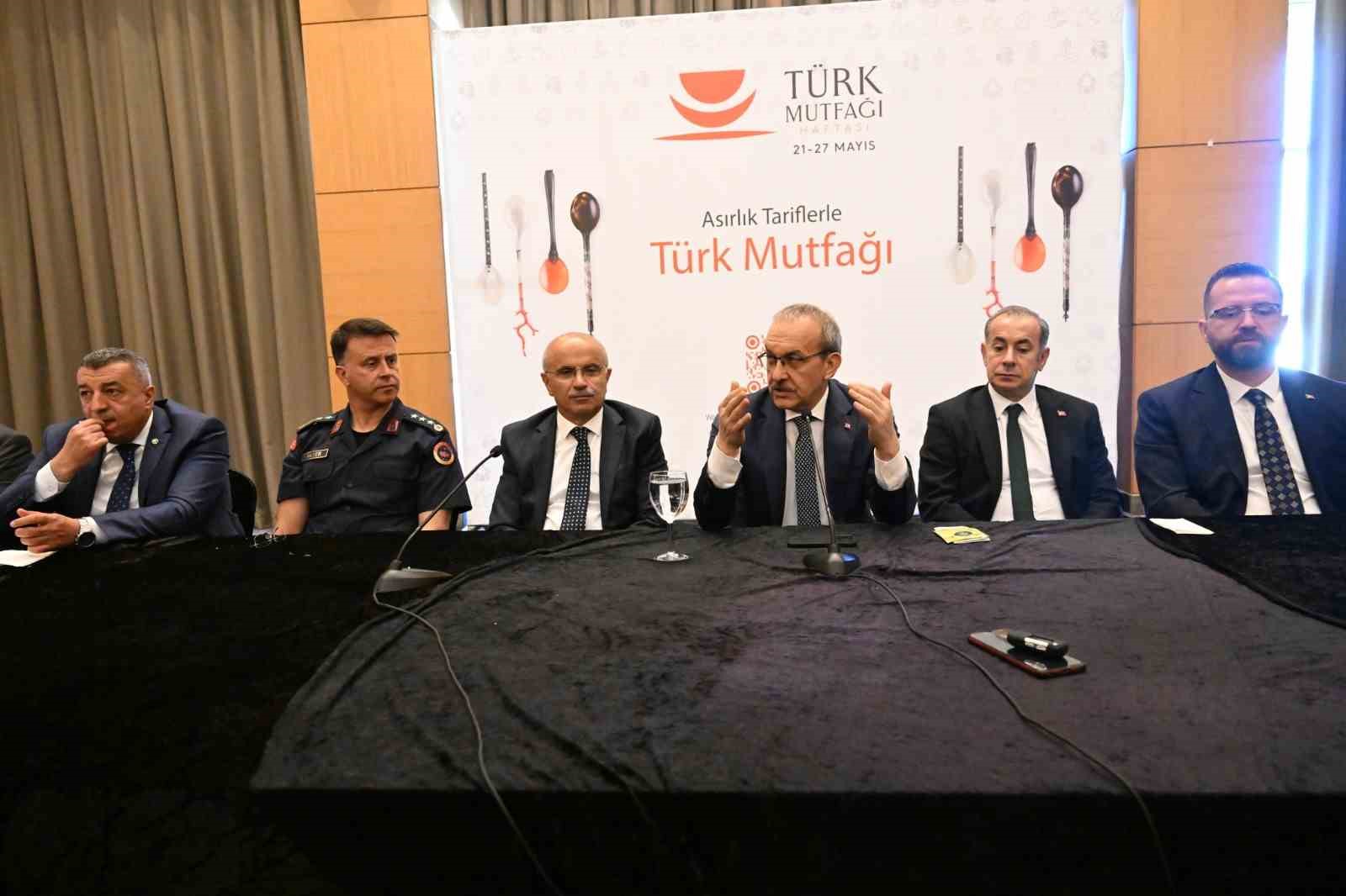 T&uuml;rk Mutfağı Haftası, Malatya&rsquo;da coşkuyla başladı
