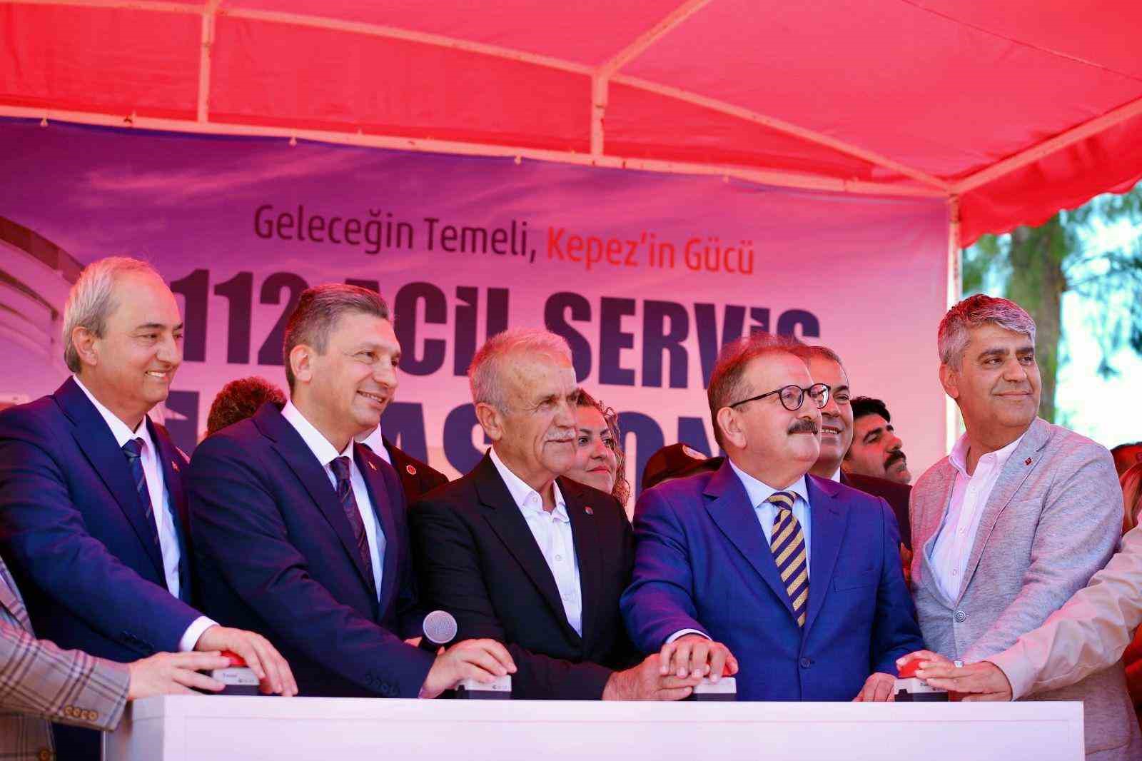 Kepez’de 112 Acil Sağlık İstasyonu’nun temeli atıldı
