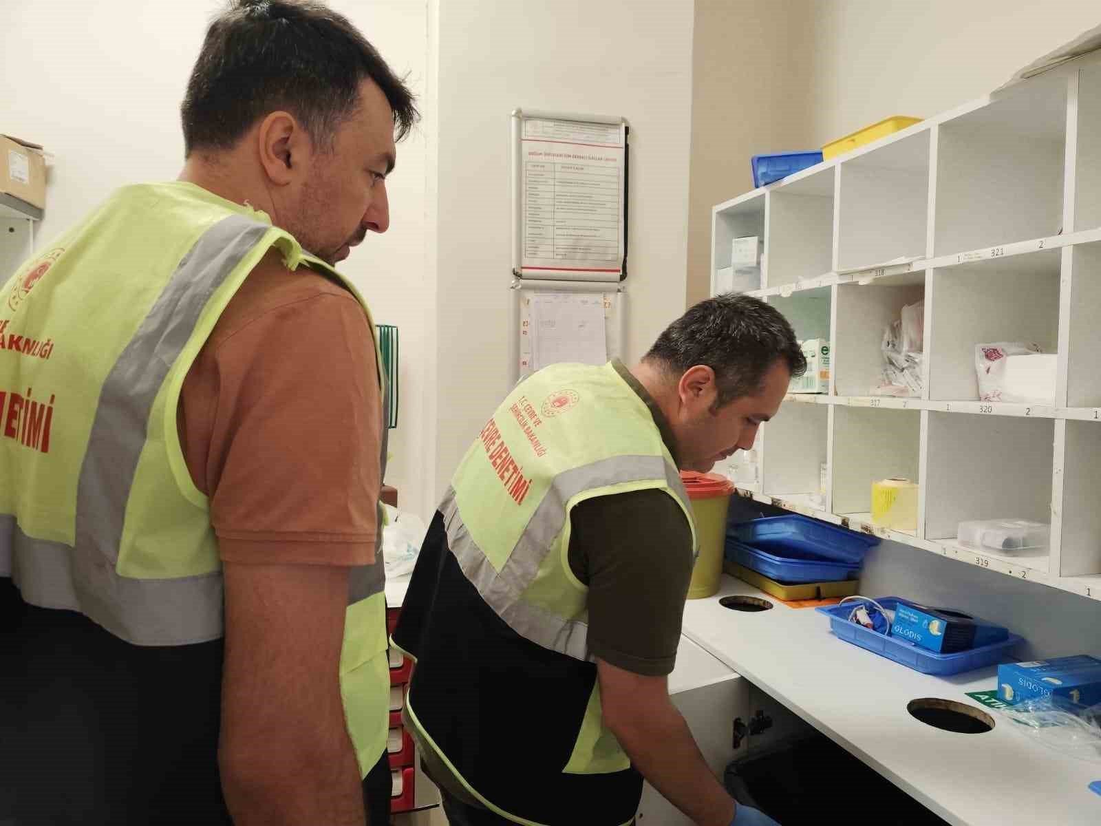 Batman’da 1 yılda 524 bin 658 kilo tıbbi atık bertaraf edildi
