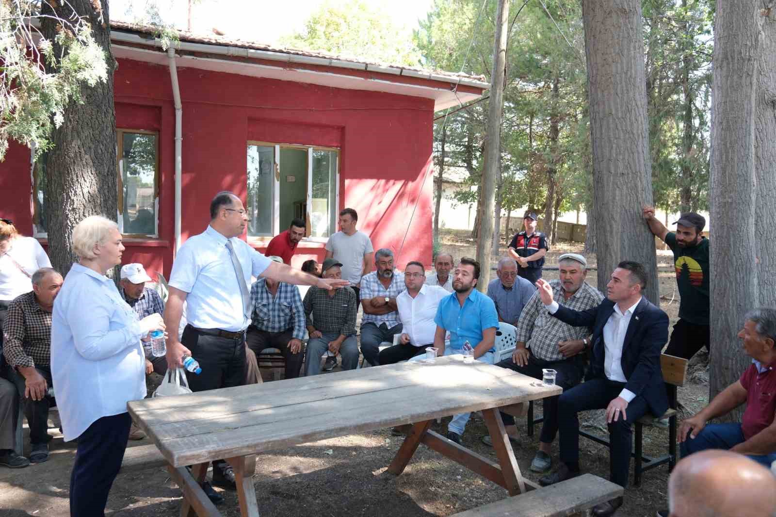 Başkan Dökmeci, "Mera alanlarına güneş enerji tesisi kurulmasına karşıyız"
