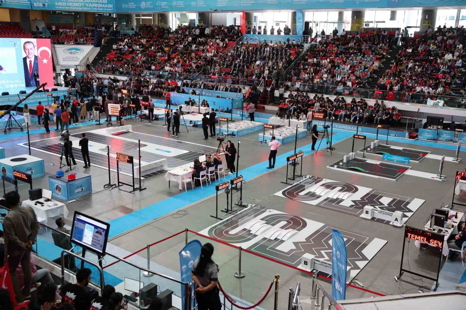 17. Uluslararası MEB Robot Yarışması başladı
