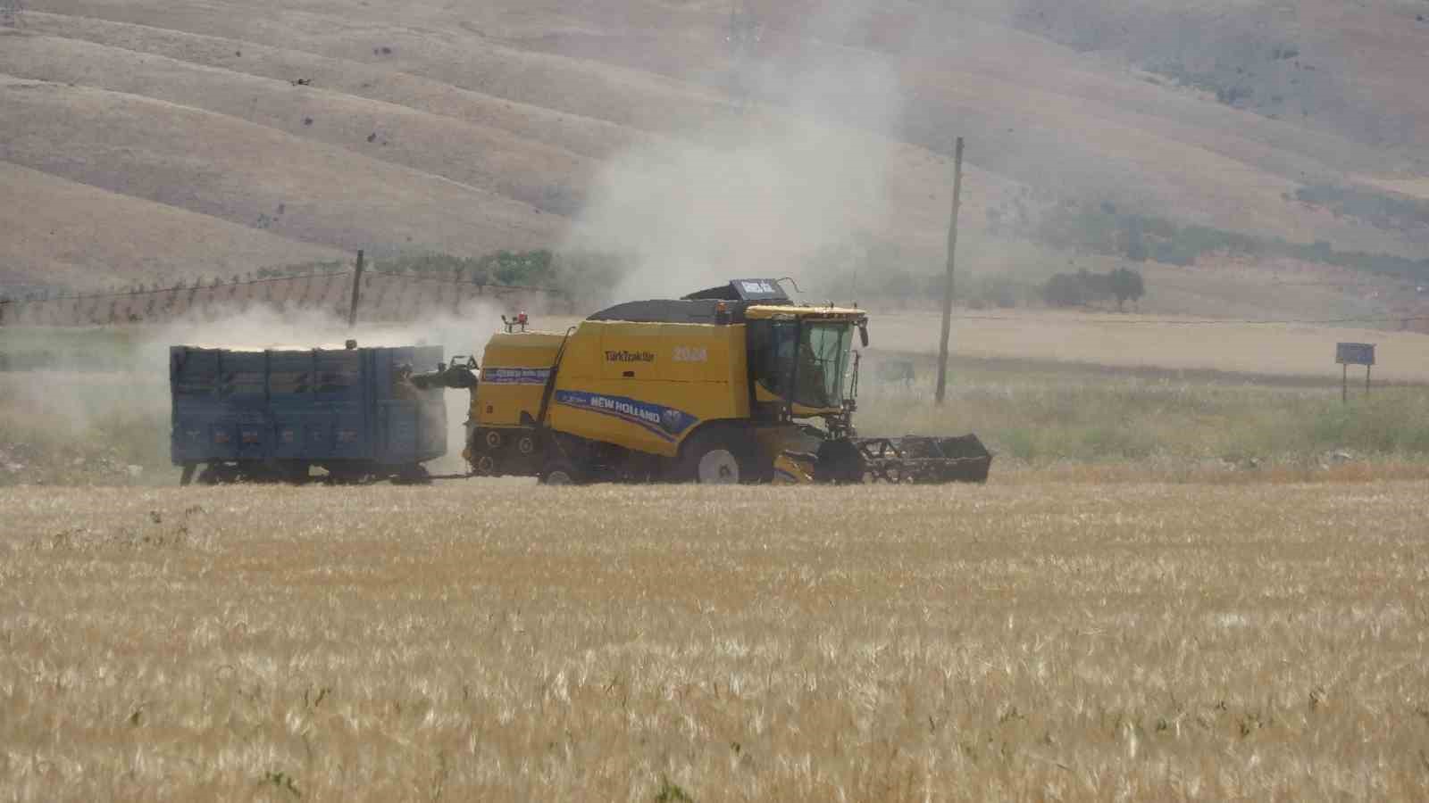 Adıyaman’da hububat hasadı arpa ile başladı
