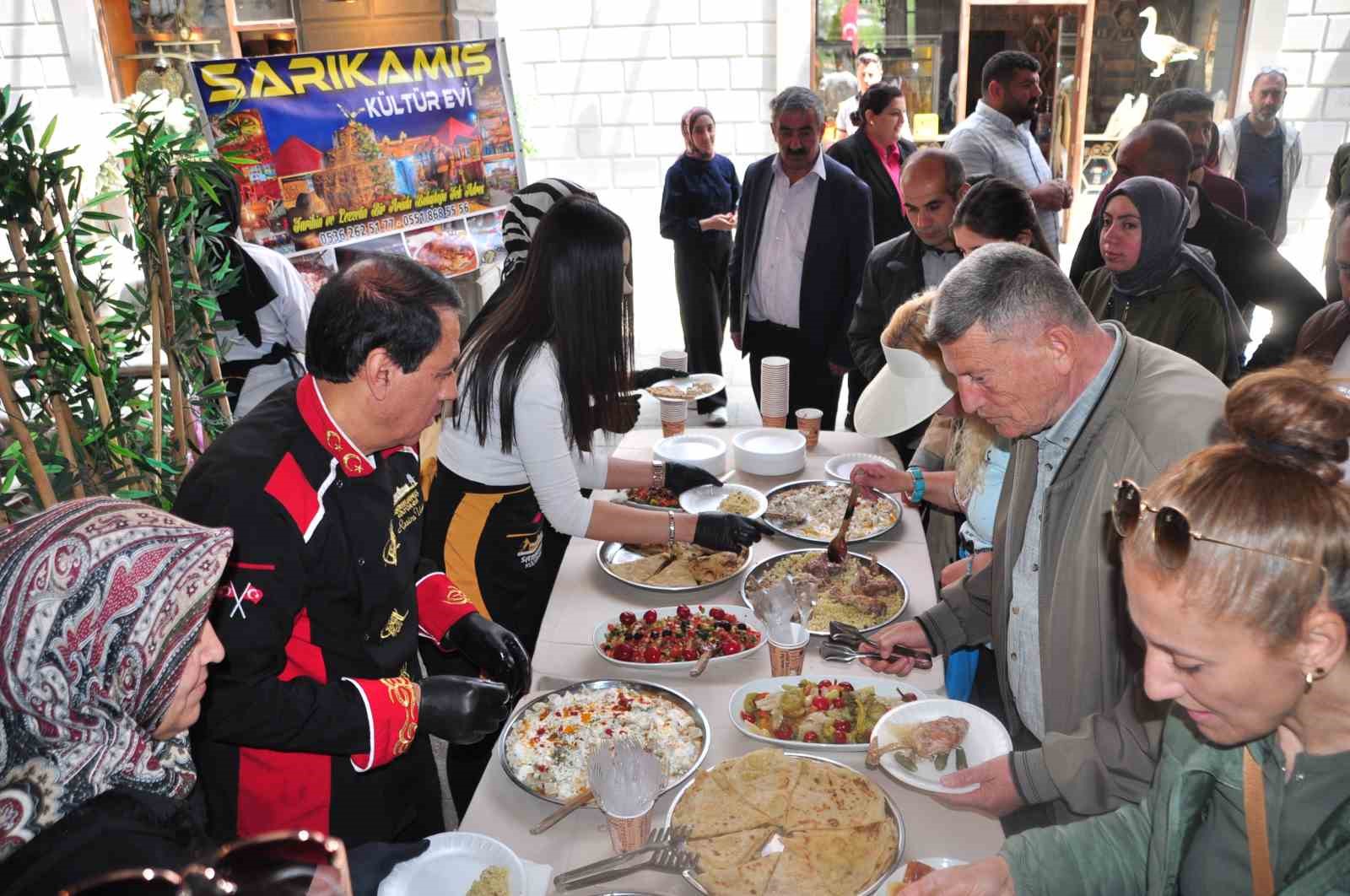 Kars’ın yöresel yemekleri vitrine çıktı