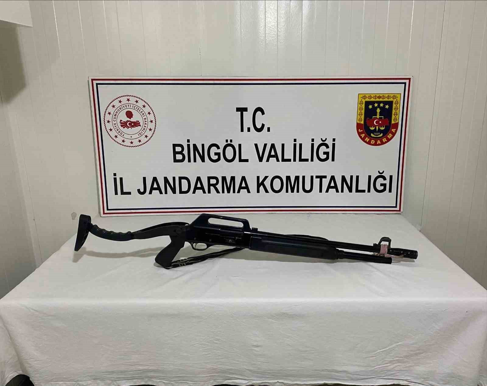 Bing&ouml;l&rsquo;de ruhsatsız silah operasyonu
