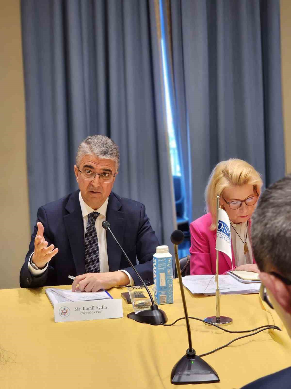 MHP Erzurum Milletvekili Kamil Aydın Washıngton’da temaslarda bulunuyor