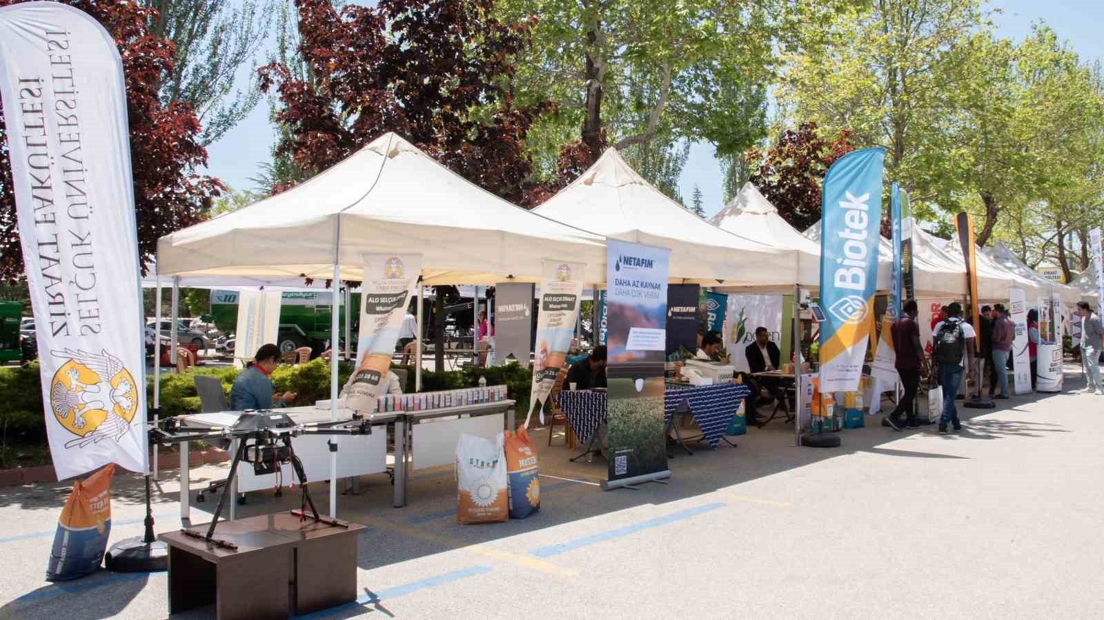 Selçuk Üniversitesinde Tarım Teknolojileri Festivali başladı