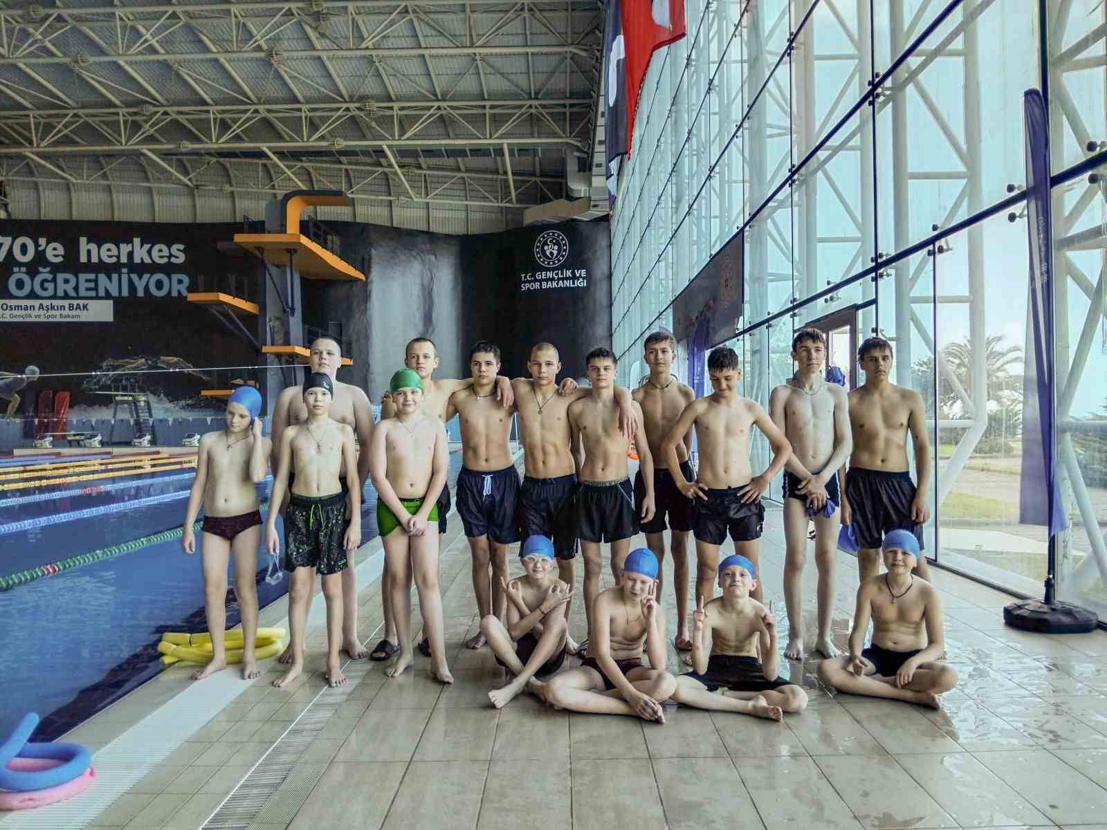 Ukraynalı savaş mağduru çocuklar Trabzon’da moral buldu