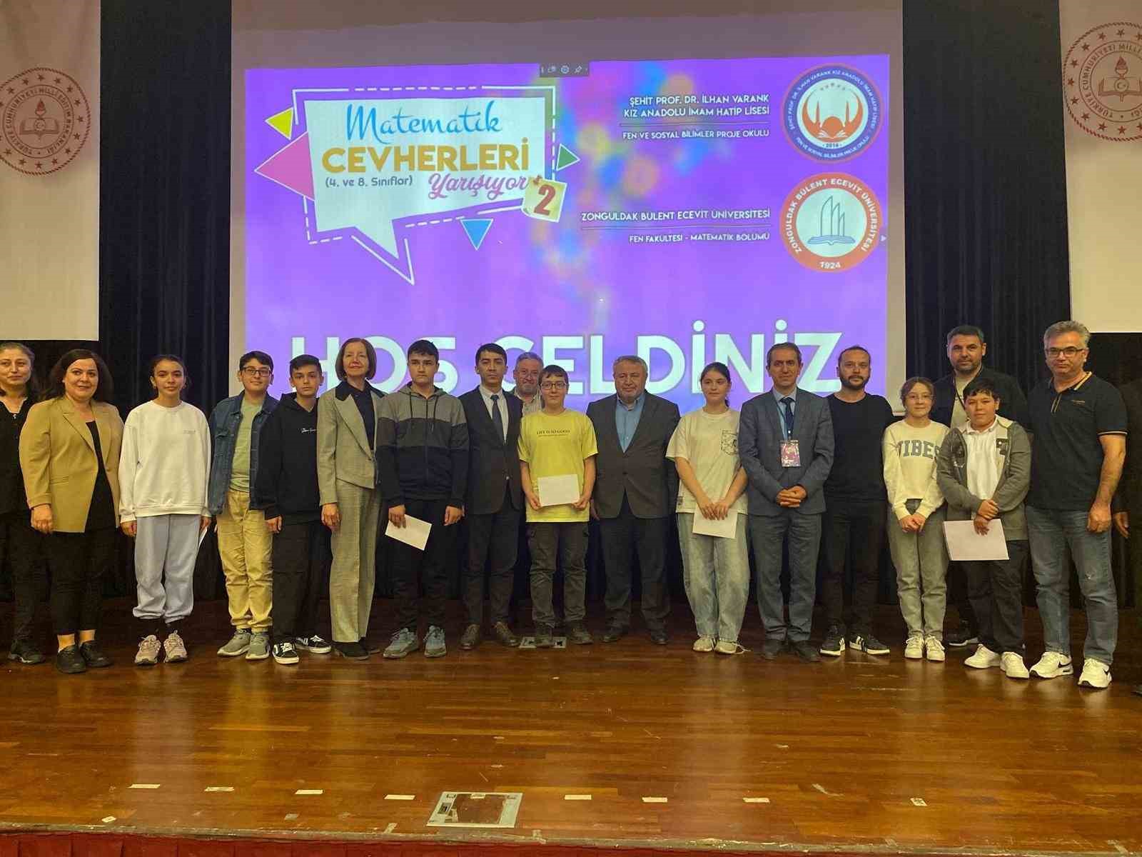 Matematik cevherleri Zonguldak’ta yarıştı