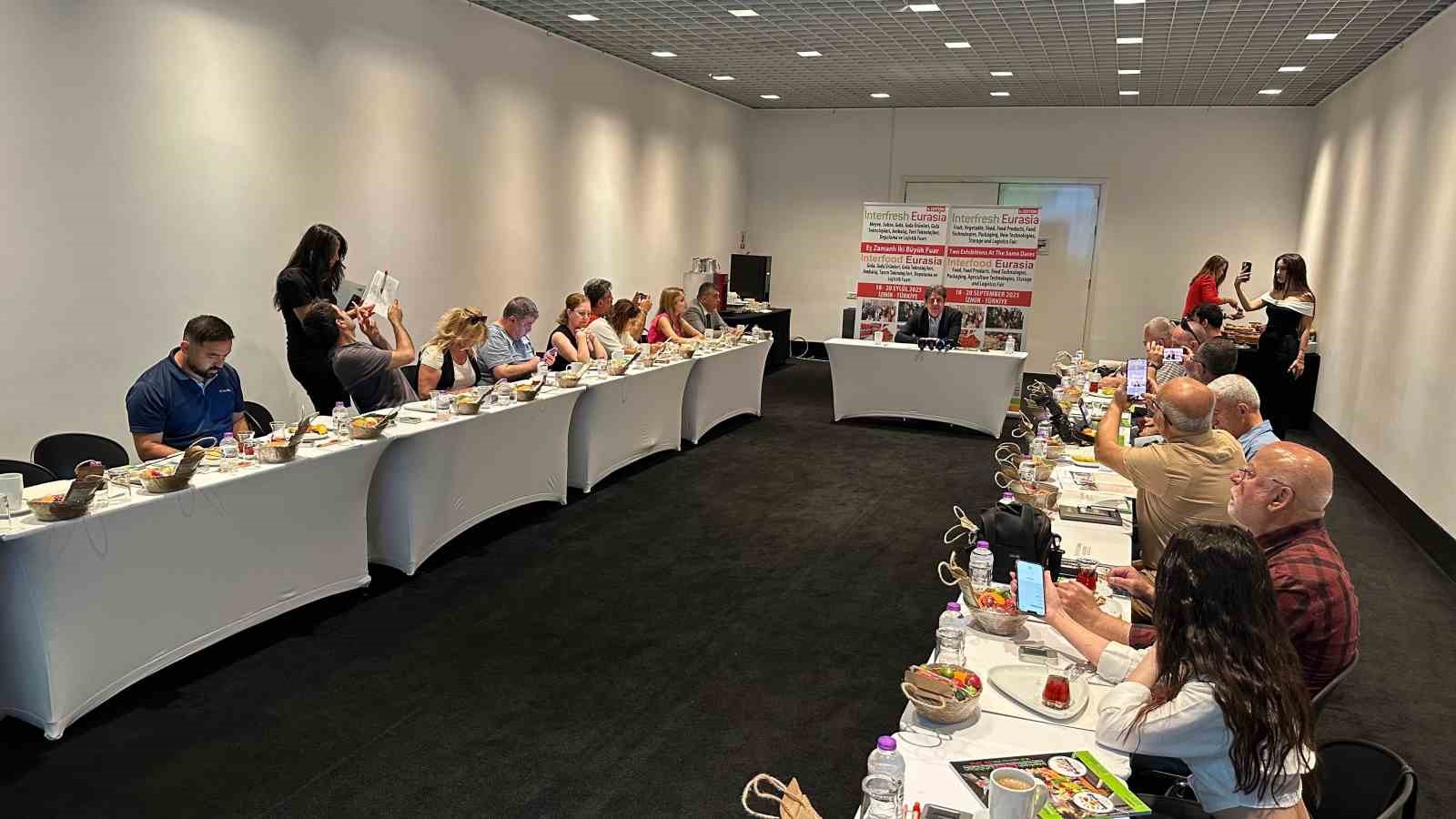 Interfresh Eurasia’nın basın toplantısı Antalya’da yapıldı