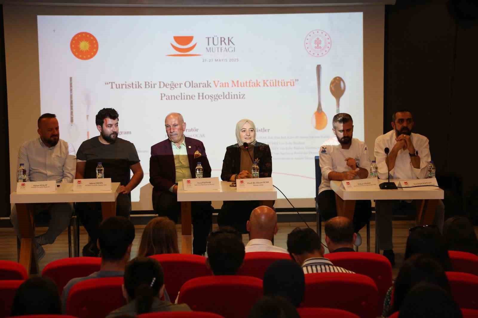 Van’da "Türk Mutfağı Haftası" etkinlikleri başladı