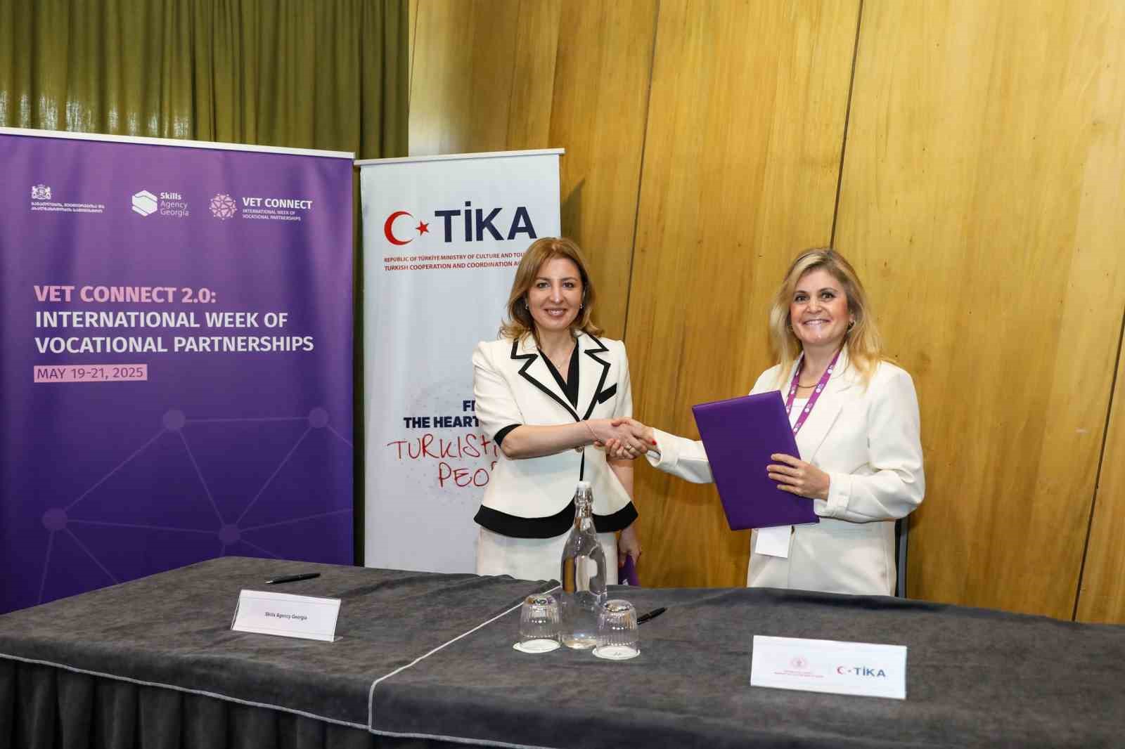 TİKA ile Gürcistan Mesleki Becerileri Geliştirme Ajansı arasında mutabakat muhtırası imzalandı