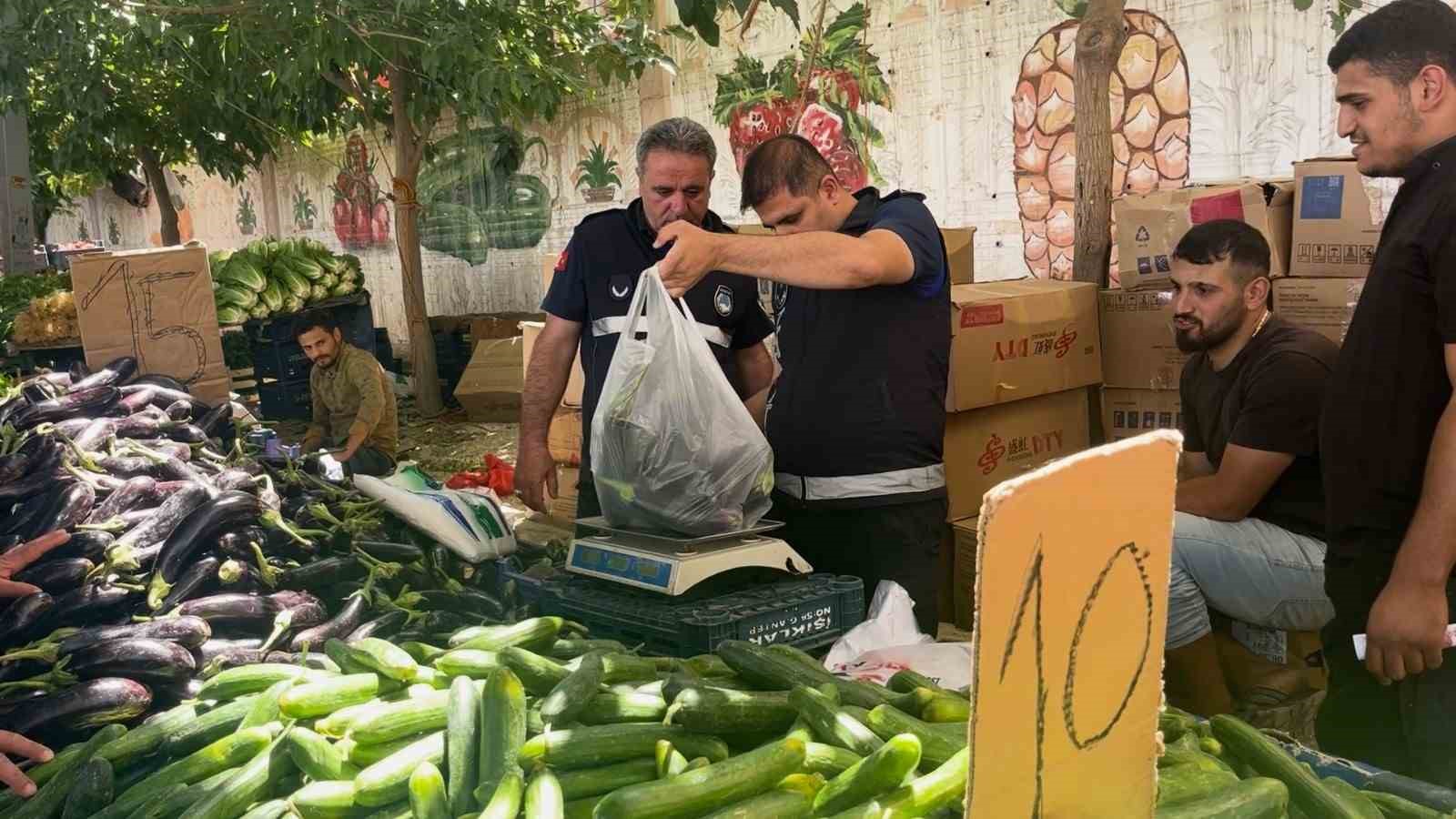 Eyyübiye’de zabıta denetimleri devam ediyor