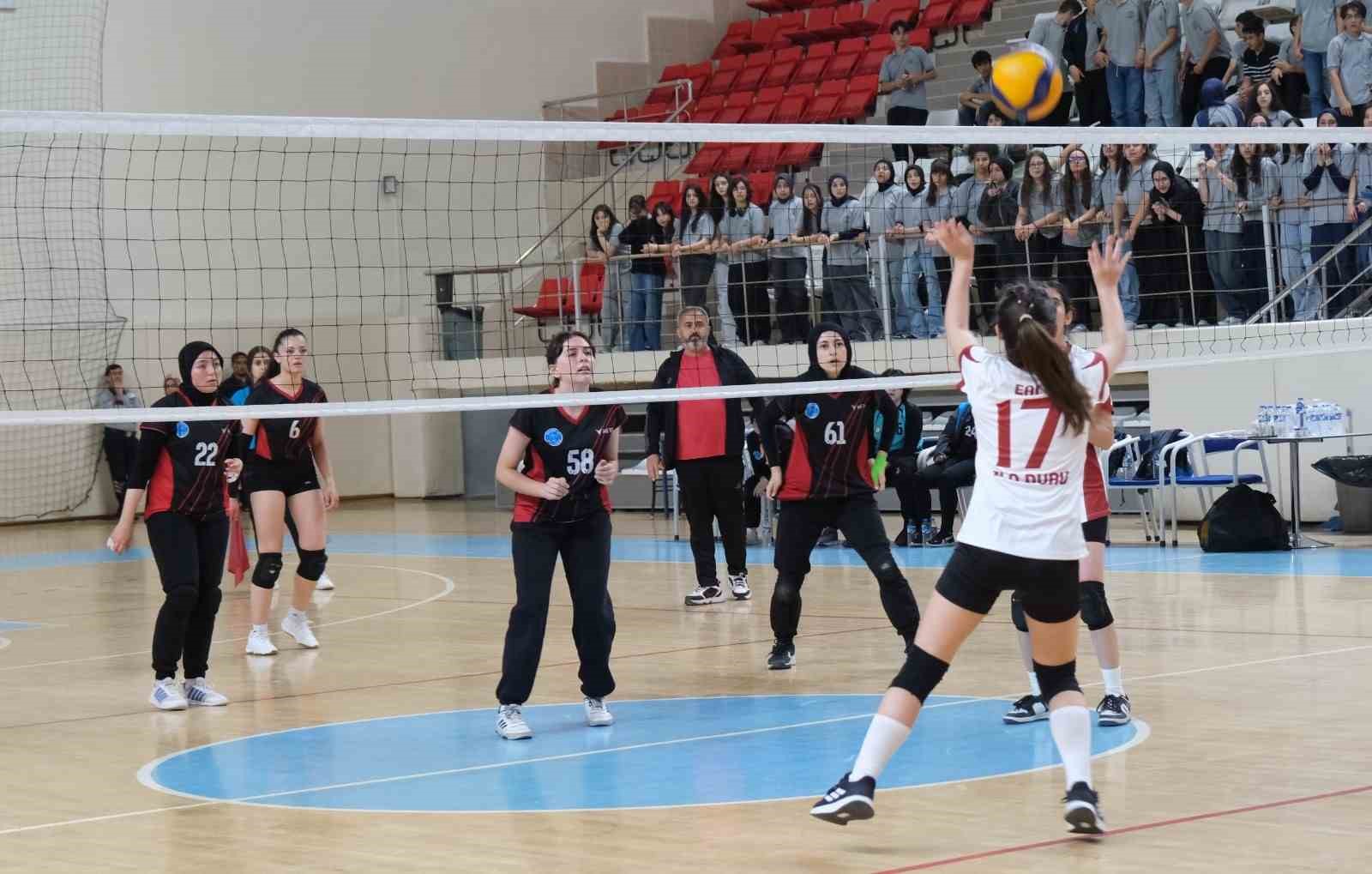 Gençler voleybol İl birinciliği tamamlandı
