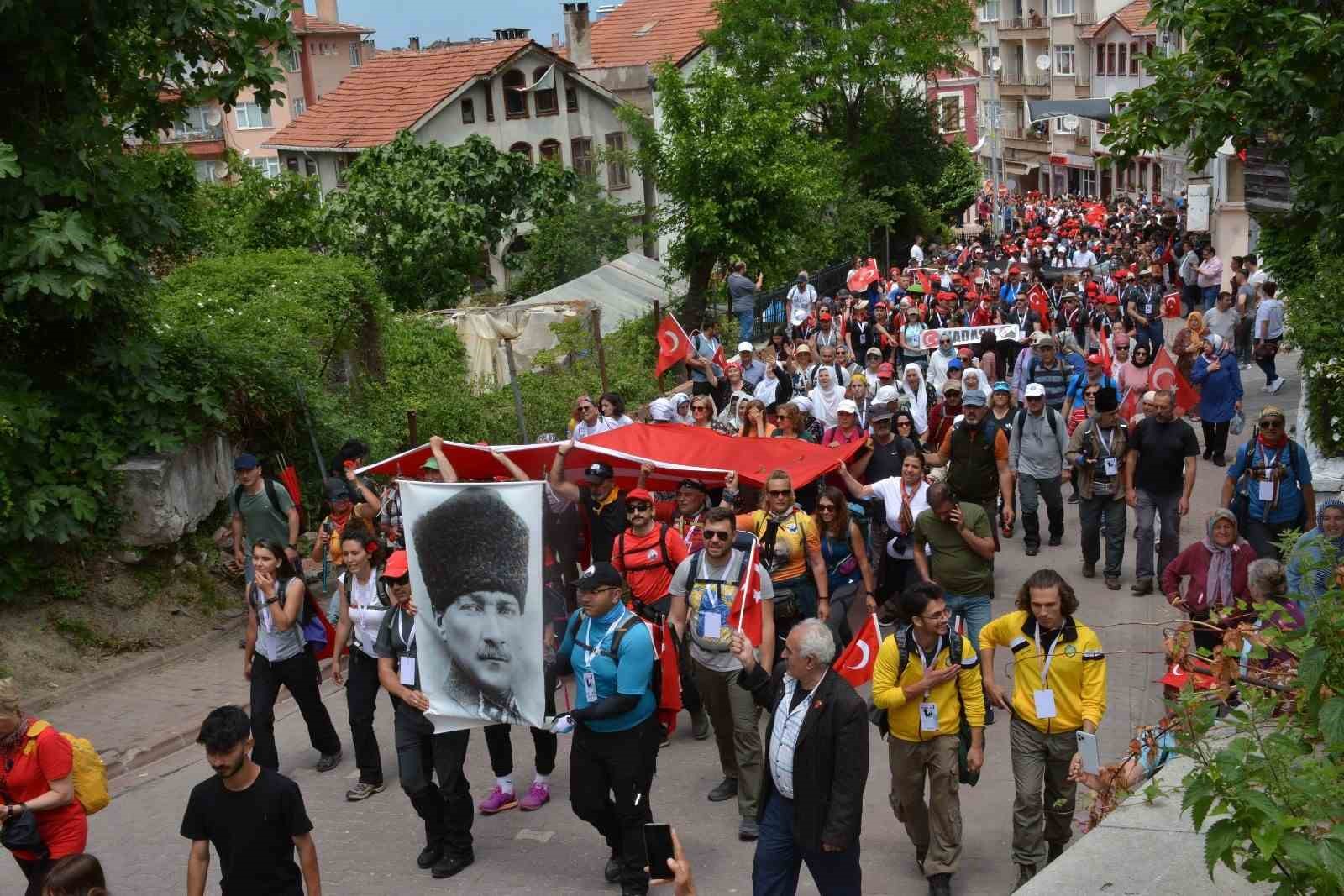 Kastamonu’da 95 kilometrelik tarihi İstiklal Yolu yürüyüşü için başvurular başladı