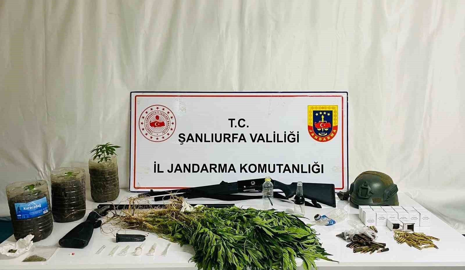 Siverek’te uyuşturucu operasyonu: 42 gözaltı