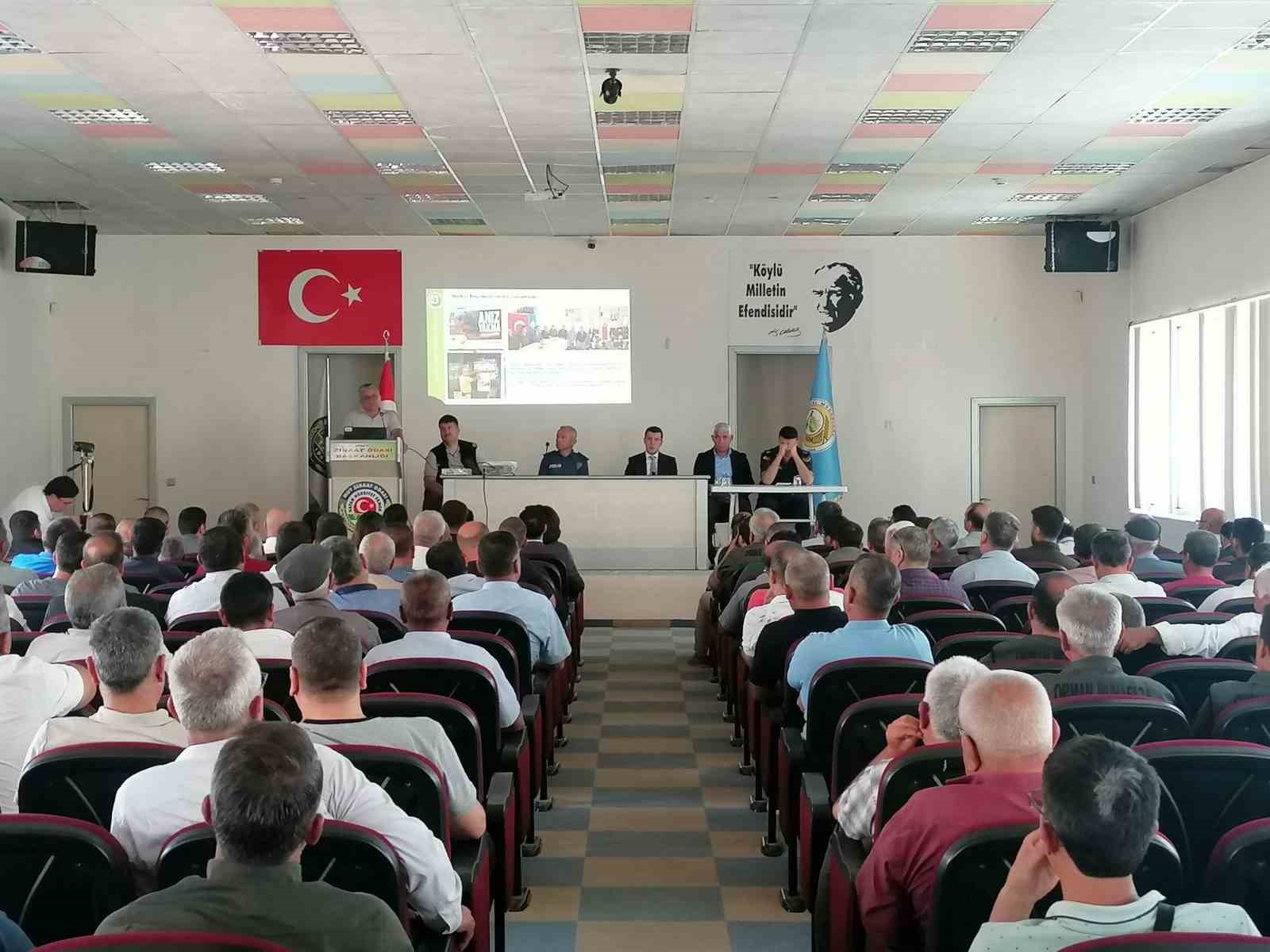 Mersin Mut&rsquo;ta orman yangınlarıyla m&uuml;cadele toplantısı
