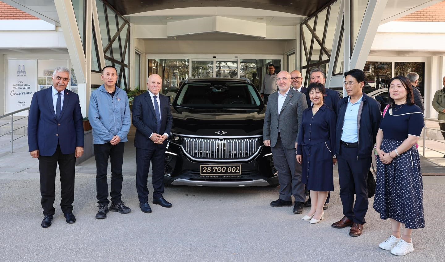 Çinliler sürdürülebilir enerji için Erzurum’da